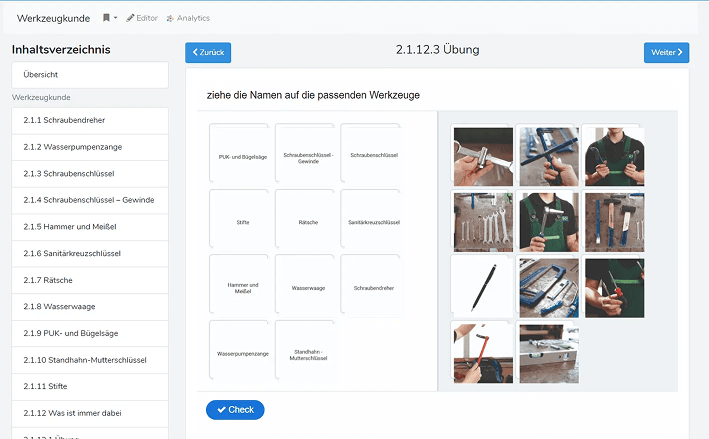 Die Serviceleistung im Detail
